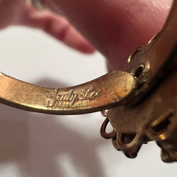 Fruit salad rhinestone Judy Lee adjustable ring - Picture 5 of 8